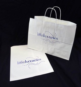 Printed Merchandise and Handled Shopping Bags