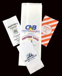 Bag: Custom printed popcorn bags from WCI