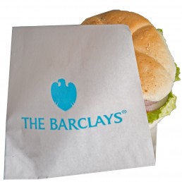 printed sandwich or burger bag grease resistant