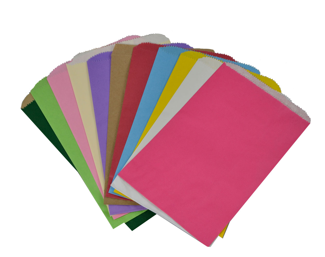 Colored Paper Shopping Bags