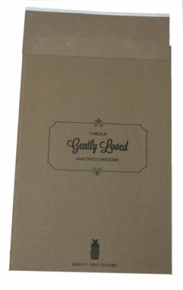 Eco-Natural Shipping Bag - Custom Printed