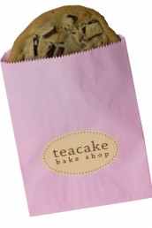 Gourmet Bag - Petal Pink Custom Printed Cookie Bag