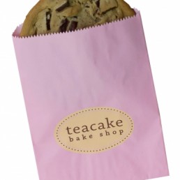 Gourmet Bag - Petal Pink Custom Printed Cookie Bag