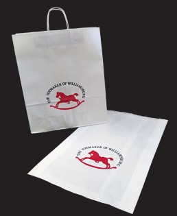 Small quantity printed paper bags