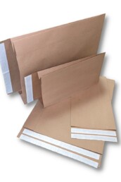 Image of Eco-Natural Lite paper shipping bags and mailers.