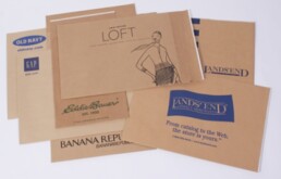 Eco-Natural® Shipping Bags - Custom Printed Fan