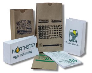 Image of custom printed SOS bags from Wisconsin Converting, Inc.