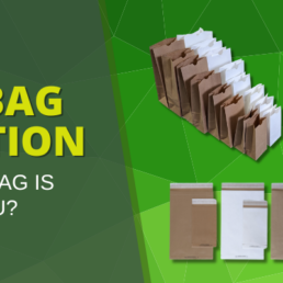 Image of various paper bags and packaging available from Wisconsin Converting Inc.