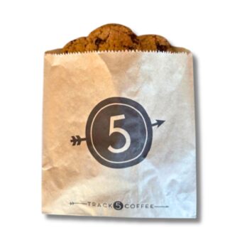 Photo of paper cookie bags.