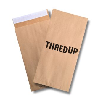 Photo of Eco-Natural Lite paper shipping bags.