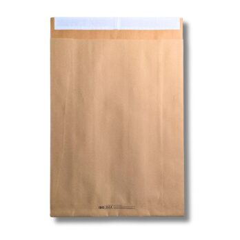 Photo of Eco-Natural Lite paper shipping bags.