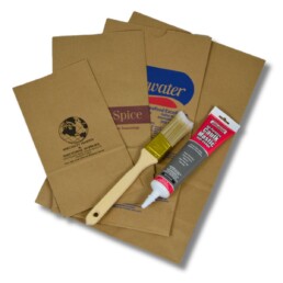 Photo of heavy duty paper hardware bags.