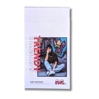 Eco-Shipper paper mailer with custom digital print.