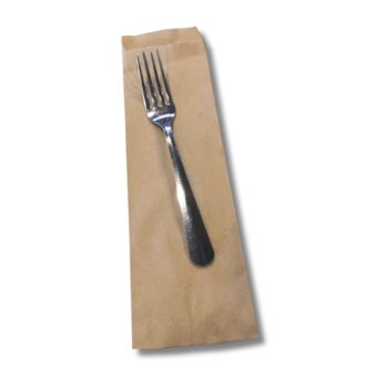 Image of paper silverware sleeve bag.