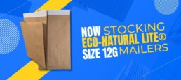 Image of Eco-Natural Lite 12G Paper Shipping Bags.