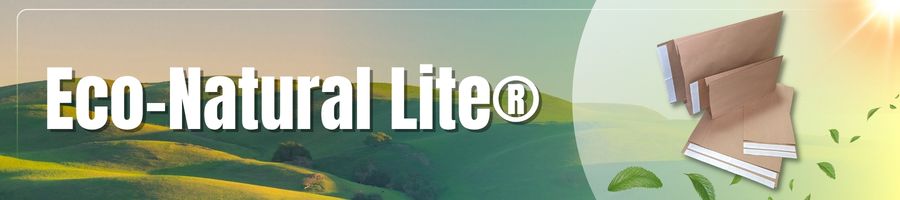 Eco-Natural Lite paper shipping bags.