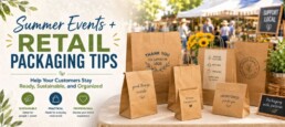 Retail packaging for summer events.