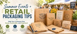 Retail packaging for summer events.